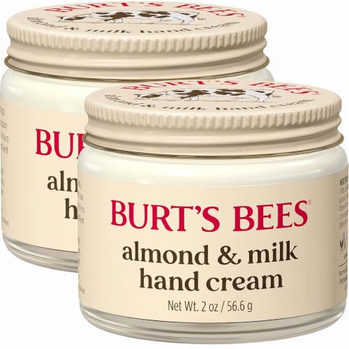 Burt's Bees Almond & Milk Hand Cream 2 oz (Pack of 2) – Nourishing Moisturizer