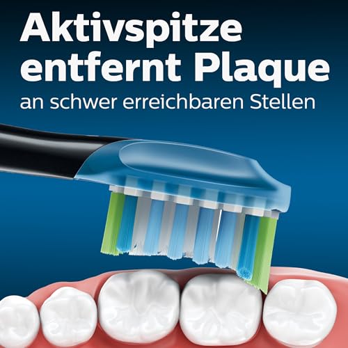 Philips Sonicare Premium Plaque Defence Replacement Brush Heads 4pk - Black, BrushSync Enabled HX9044/33