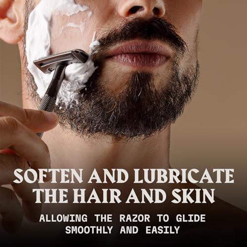 Striking Viking Pre Shave Oil - 3.3 Fl Oz Sandalwood - Safety Razor Prep & Beard Softening - Hydrating Shaving Oil for Men - Soothing Skin Care for All Skin Types
