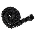 Mehron Makeup Crepe Hair | Fake Hair for Special Effects Makeup, Theatre, Stage & Screen, Cosplay, Halloween FX| 12 Inch Extra Long Braid (Black)