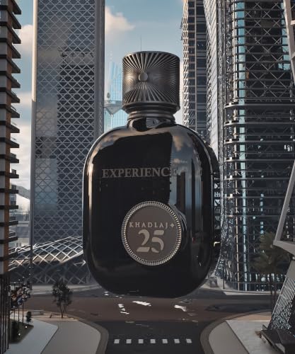 Khadlaj 25 Experience Eau de Parfum - Unisex Woody Aromatic Fragrance