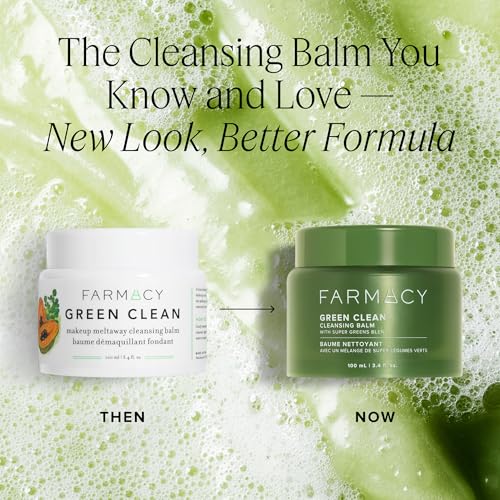 Farmacy Reformulated Green Clean Waterproof Makeup Remover Balm & Oil - 6.8 oz