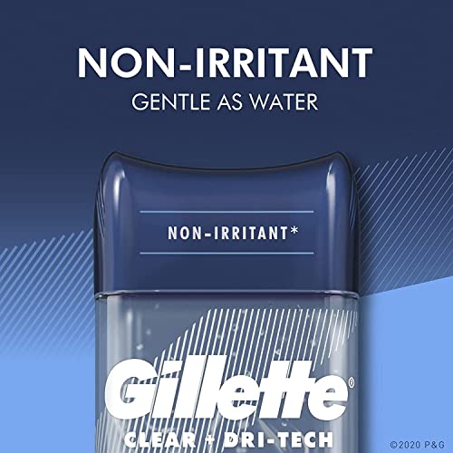 Gillette Endurance Cool Wave Deodorant Gel 3.8 oz – 5 Pack