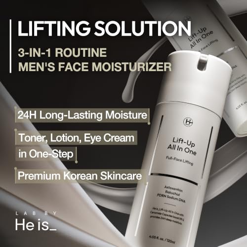 Lift Up Korean Anti-Aging Face Cream for Men - Firming & Pore Care
