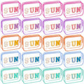 Clear Sun Makeup Bags Set - Waterproof Cosmetic & Toiletry Organizer, 20 Pcs