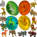 Kids Bath Soap Bars with Surprise Animal Toys - Natural Moisturizing Set