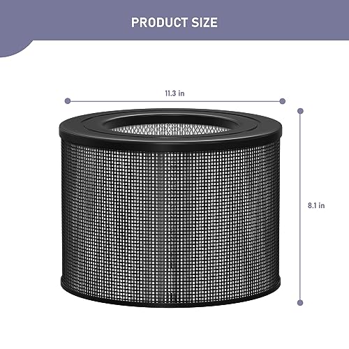 1 Pack True HEPA Air Purifier Filter Replacement for Filter Queen 4000 7500 360