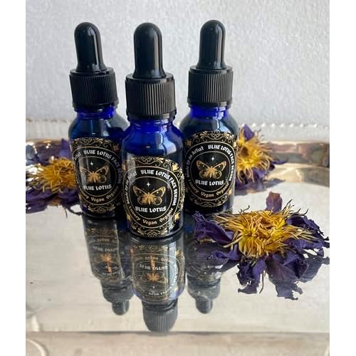 Blue Lotus Youth Preserve Face Serum with Hyaluronic Acid - 1.0oz