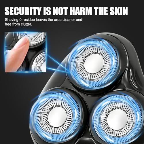 Rotary Shaver Heads 2-Pack Compatible with Remington Series - Replacement for R-2 R-3 R-4100