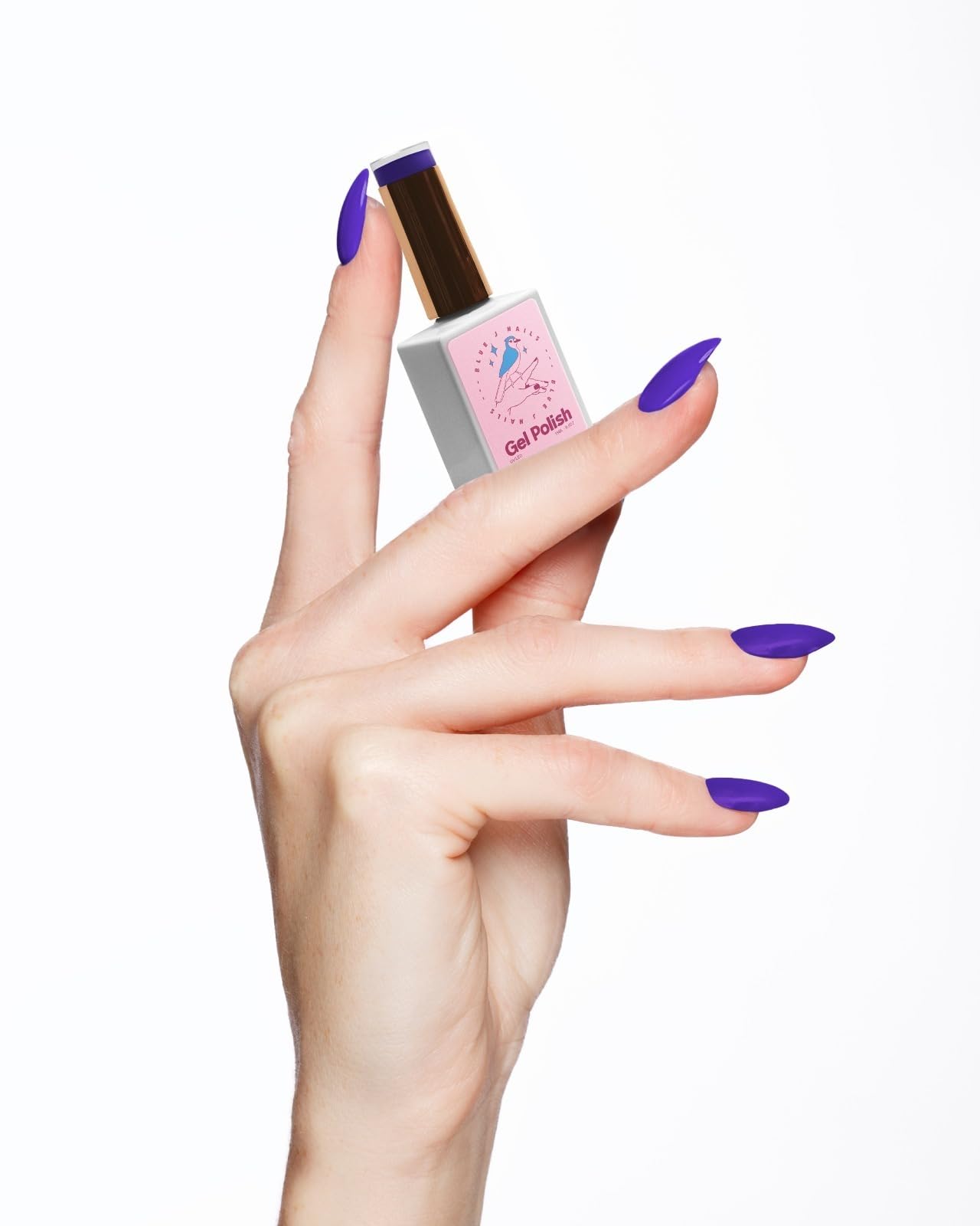 Gel Nail Polish for Long-Lasting Glossy Finish- Fingernail Polish for Salon-Style Manicure at Home- Achieve Professional Results with Vegan Nail Polish- Love Your Nails with Cruelty-Free Color- Pink