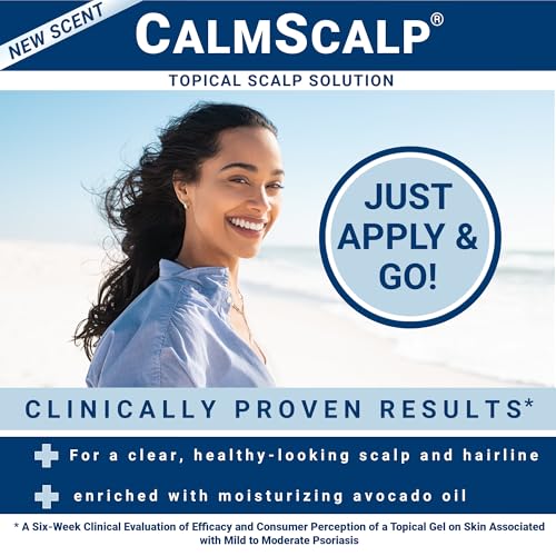 Leave-In Scalp Serum with White Vinegar 4 oz - CalmScalp Pack of 2