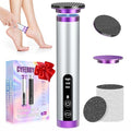 Electric Foot Callus Remover with Nano-Glass Head, Rechargeable Electric Foot File with Upgraded Powerful Metal Gear Motor, Premium Aluminum Cordless Callus Remover for Feet, Gifts for Men Women