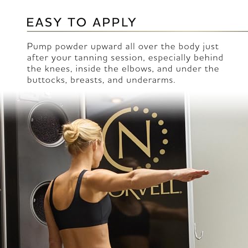 Norvell Post Sunless Tan-Lucent Talc Free Tinted Drying Powder 0.5 oz ? Finishing Powder for Flawless Spray Tan, Absorbs Moisture, Prevents Streaks & Enhances Color
