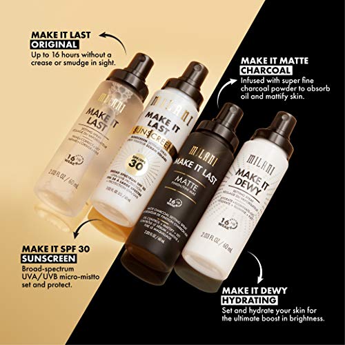Milani Make It Last Sunscreen Setting Spray SPF 30 - Makeup Primer & Finishing Spray