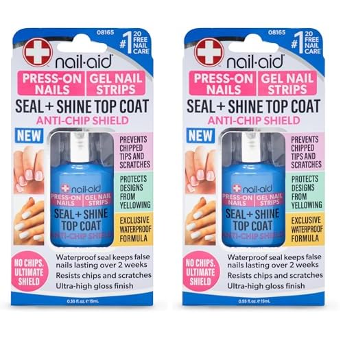 Nail-Aid - SEAL & SHINE TOP COAT (Pack of 2)