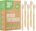 VIVAGO Bamboo Toothbrushes 30 Pack Soft Bristles Eco-Friendly for Adults - Variation of THIS listing