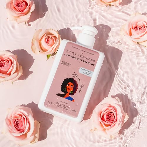 Ethnic Gals Low Porosity Shampoo - 1-Pack Hydrating & Moisture-Locking for Curly Hair