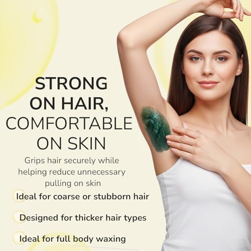 Emerald Ocean Hard Wax Beads for Coarse & Stubborn Hair 2.2 lb - Professional Waxing Supplies