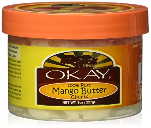 Natural Mango Butter for Skin & Hair - Deep Moisturizer & Nourisher, 8 oz