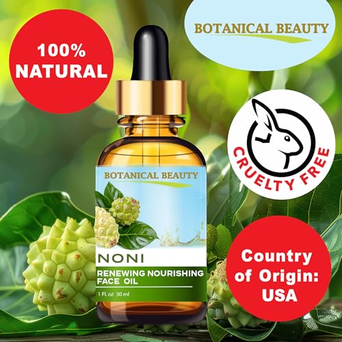 Natural Face Oil with Noni, Avocado, Jojoba & Tamanu for Hydrating & Anti-Aging