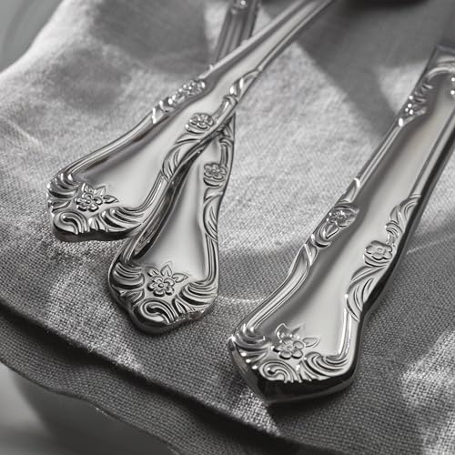 Oneida Azalea 45-Piece Flatware Set for 8 - Elegant Silverware