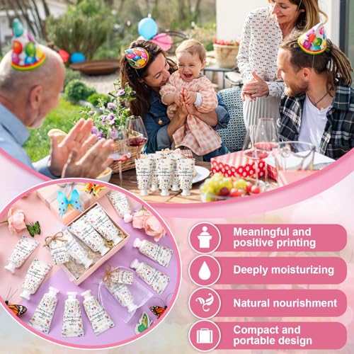 Wildflower Baby Shower Hand Cream Gift Set - 48 Travel Size Lotion Favors