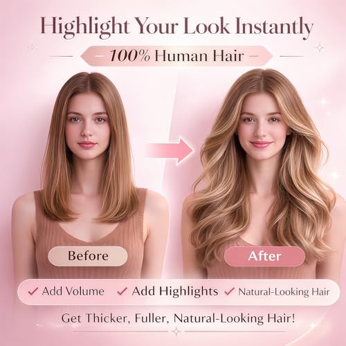 Dark Brown 12 Inch Real Human Hair Clip-In Extensions - Seamless & Tangle-Free