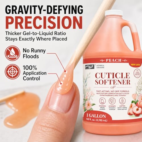 Pro Nail Salon Prep Cuticle Remover Cream 128oz Softening Solution