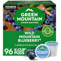 Wild Mountain Blueberry Light Roast Coffee K-Cup Pods - 96 Count, Single-Serve Compatible