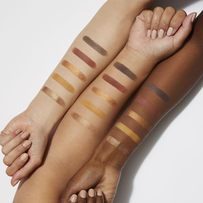 Well People Power Palette Eyeshadow Sepia - Vegan, Long-Lasting Neutral Makeup