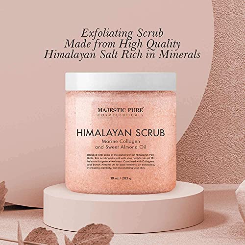 Himalayan Salt & Coffee Body Scrub Bundle for Brightening & Cellulite Reduction