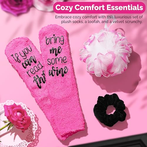 Pink Birthday Gifts for Women, Gift Box for Women, Gift Basket for Teen Girls, Birthday Gift Sets for Sister, Mom, Girls