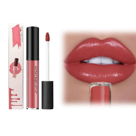 HOAIME 12 Colors Cream Texture Lipstick, 2025 Upgraded Waterproof Long-Lasting Moisturizing Lip Gloss, Non-Sticky Lip Stain Makeup for Daily Special Occasions (11)