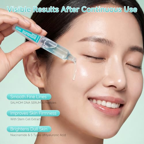 Blue Stem Cell & Salmon DNA PDRN Serum for Microneedling - Anti-Aging Face Treatment