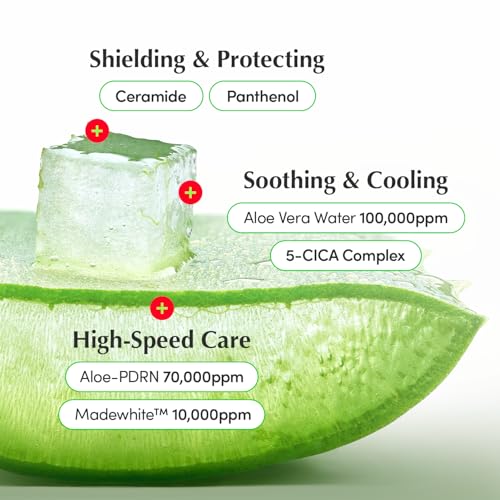 Calming Aloe PDRN Face Moisturizer for Oily Skin & Barrier Repair - Korean Skincare