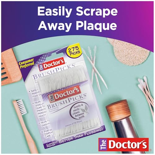 Dental Interdental Toothpicks with Soft Rubber Tips - 275 Count Pack of 9 (Variation of THIS listing)