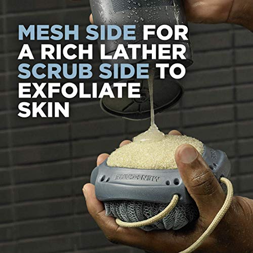 DOVE MEN + CARE Shower Tool For Stronger, Healthy-Feeling Skin Active Clean Scrubs Body Wash and Face For Fresh, Healthy-Feeling Skin Extra Fresh Cleanser That Effectively