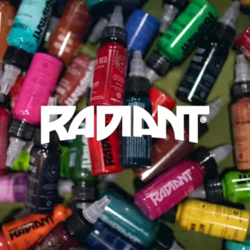 7-Color Tattoo Ink Set 1/2oz - Made in USA for Tribal & Artistic Designs