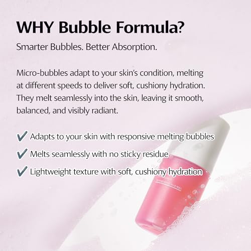 ClearDea Mucin Mineral Vita Bubble Essence Duo with Micro-Bubble Formula & 2-in-1 Toner Serum – Glass Skin, 2.03 Fl Oz (Variation 1)