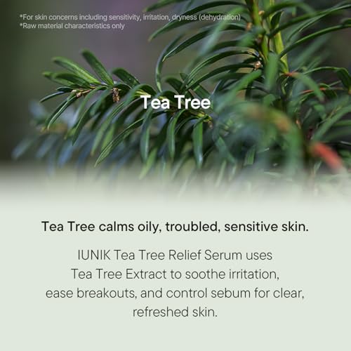 IUNIK Calming & Hydrating Tea Tree Plus Centella Skincare Set