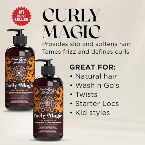 Curl Stimulator for Curly & Wavy Hair - Firm Hold & Definition