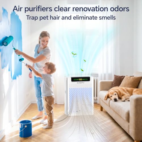 Large Room Air Purifier with Smart App Control - HEPA Filtration up to 3000 sq.ft.