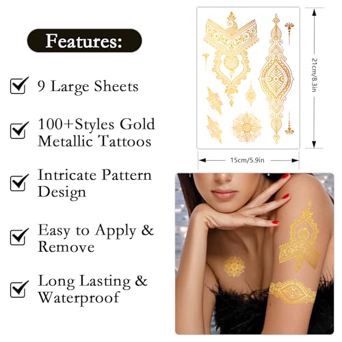 Easter Tattoos for Kids, 144 Individually Wrapped Non-Toxic Temporary Tattoos, Perfect Party Favors, and Goodie Bag Fillers, 12 Assorted Designs - Made in USA (Easter)
