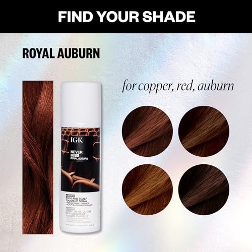 Root Touch-Up Spray for Gray Coverage, Waterproof Auburn Hair Color, 2 oz