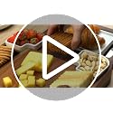 Expandable Acacia Cheese Board Set with Hidden Drawers & Cutlery - No Engraving