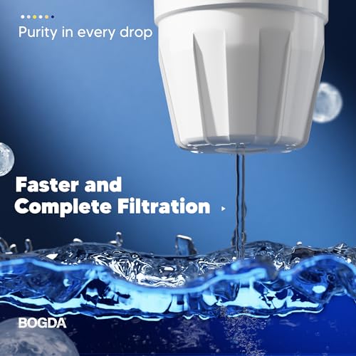BOGDA 12-Pack Water Filter Replacement for Zero Pitchers Dispensers ZR-001 ZR-004 ZP-006 ZR-017
