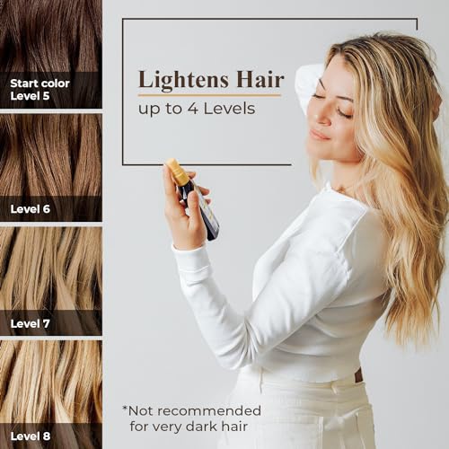 Intea Chamomile Blonde Hair Lightener Spray 3.4oz - Gentle Natural Highlights, No Ammonia or Parabens, Pack of 1