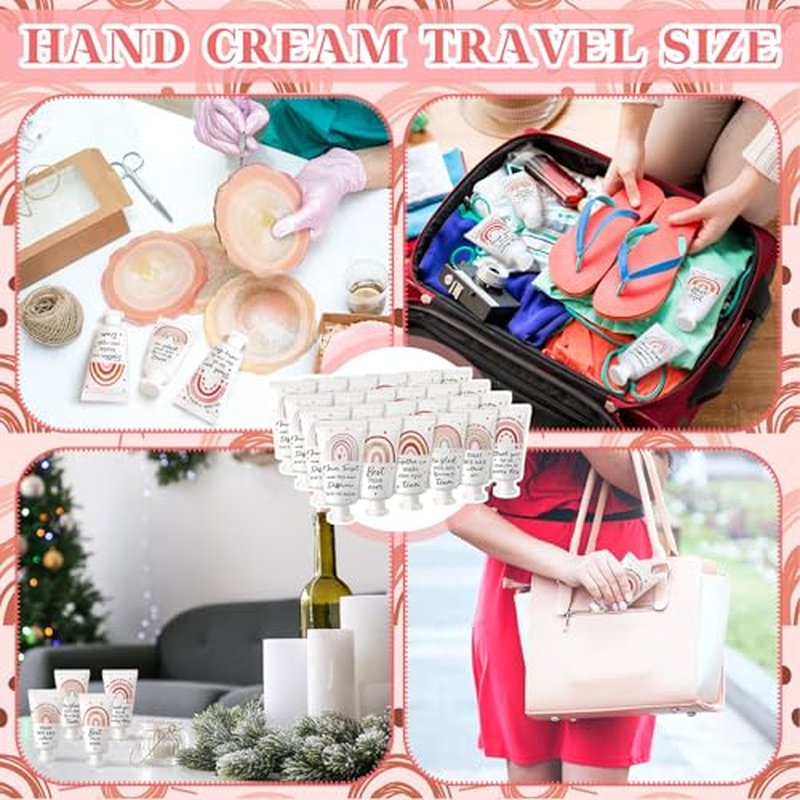 36 Pack Employee Appreciation Team Gifts Bulk Travel Size Hand Cream Inspirational Thank You Gifts Small Hand Lotions for Women Mothers Day Crna Nurse Teacher Employees Coworkers Staff