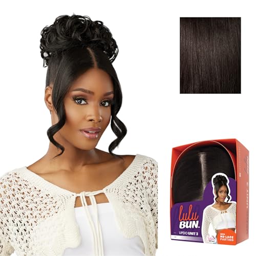Sensationnel Lulu Bun Updo Hair Extensions Dark Brown - Easy Protective Style