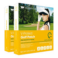 V-Protect Golf Sunscreen Patch for Golf & Outdoor Sports ? UV Protection, Hydrating & Cooling Face Patches | 10 Count (Small Size)